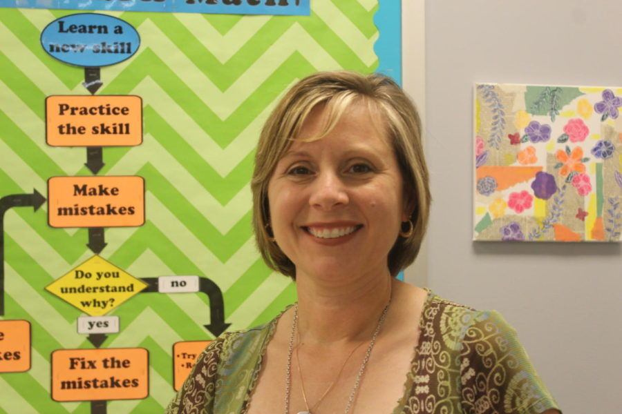 Angela Southard is a new math teacher at High this year