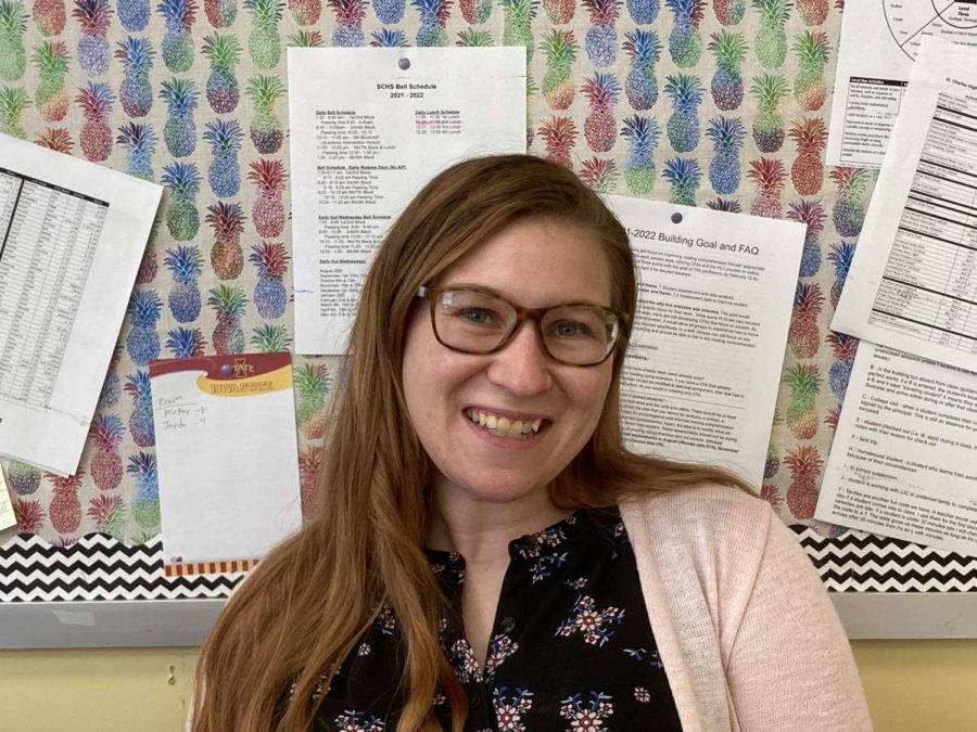 A bright smile from a bright new teacher
