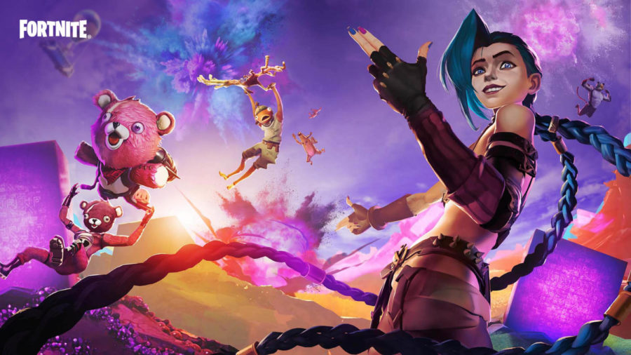 Fortnite adds Jinx for the promotion of Arcane