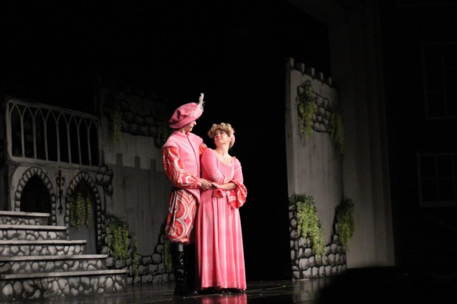 Pirate players performing in the musical