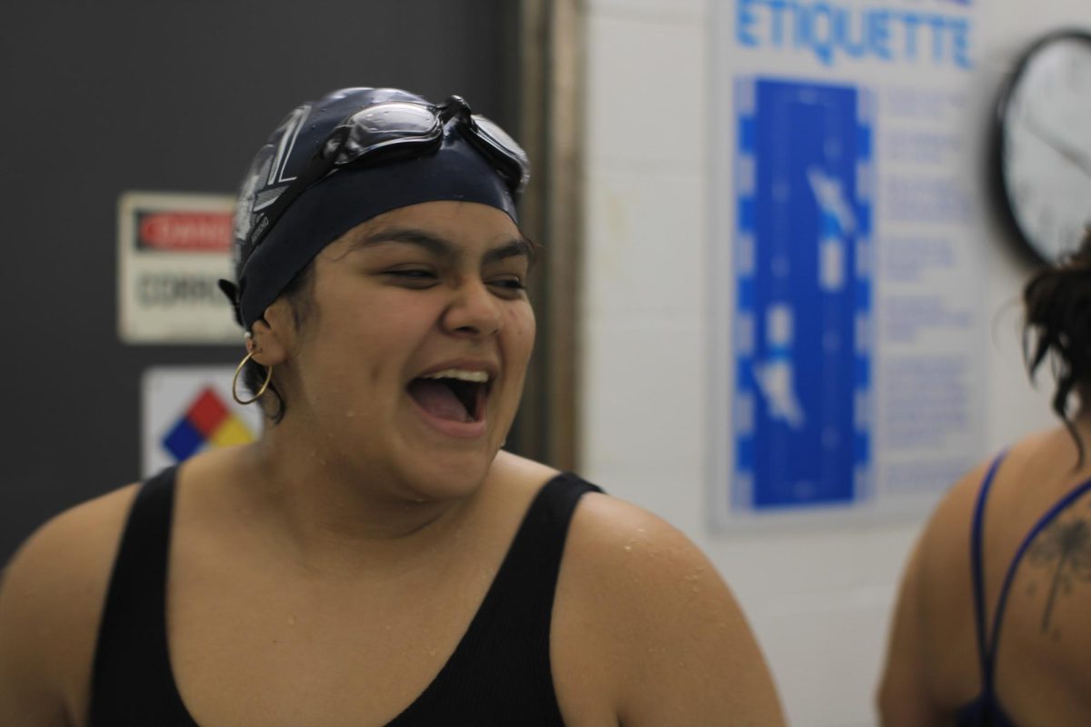 Alizon Mota-Luis finds joy at the swim meets 