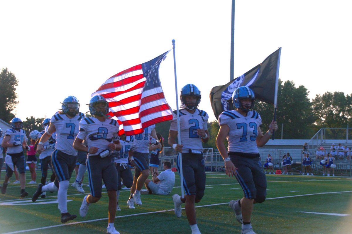 Players take the field