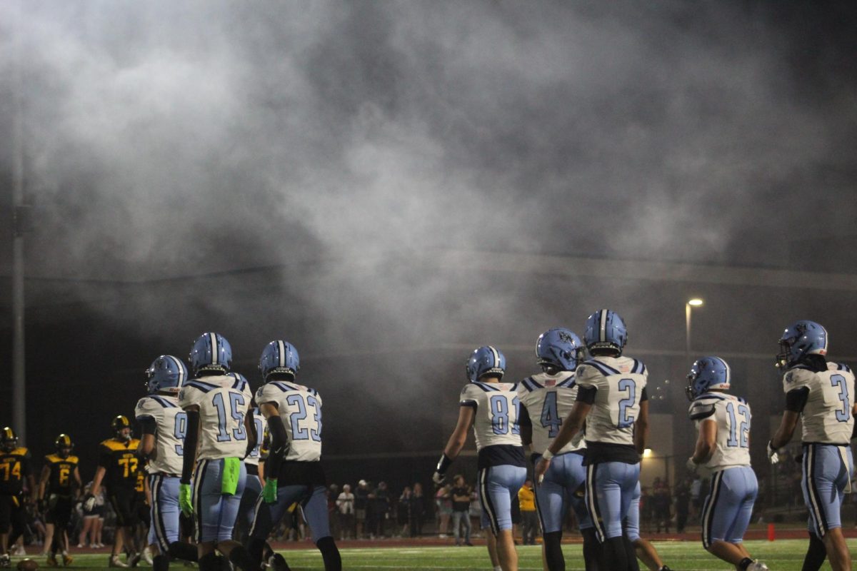 The team takes the field once more. 