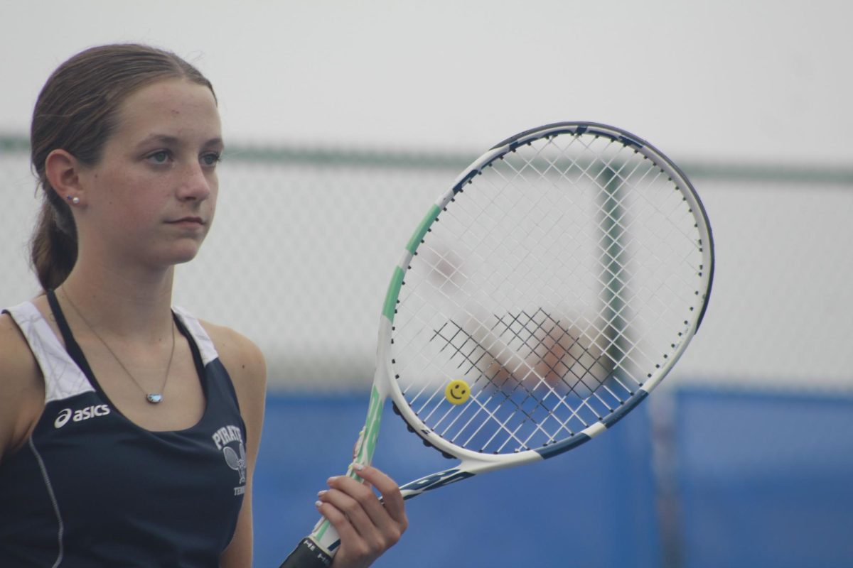 Matalyn Basler ready for her match 