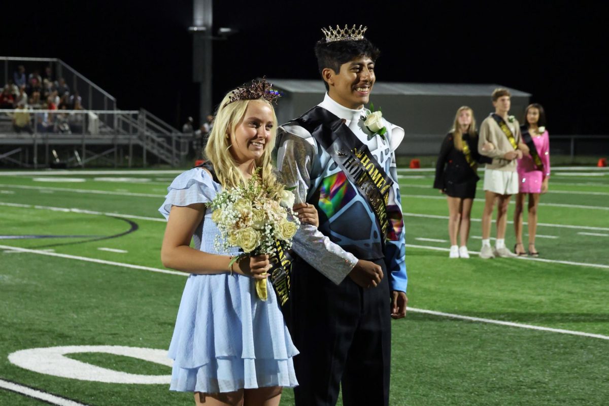 Homecoming king and queen