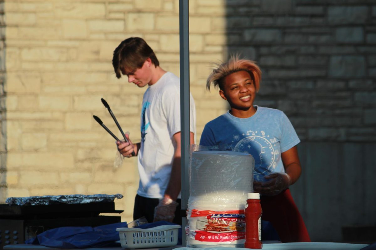 Cook and help from the tailgate