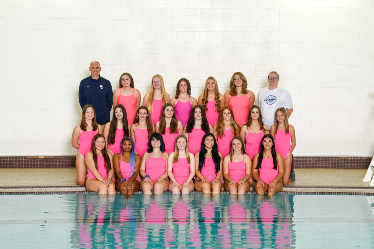 Girls varsity swim team 