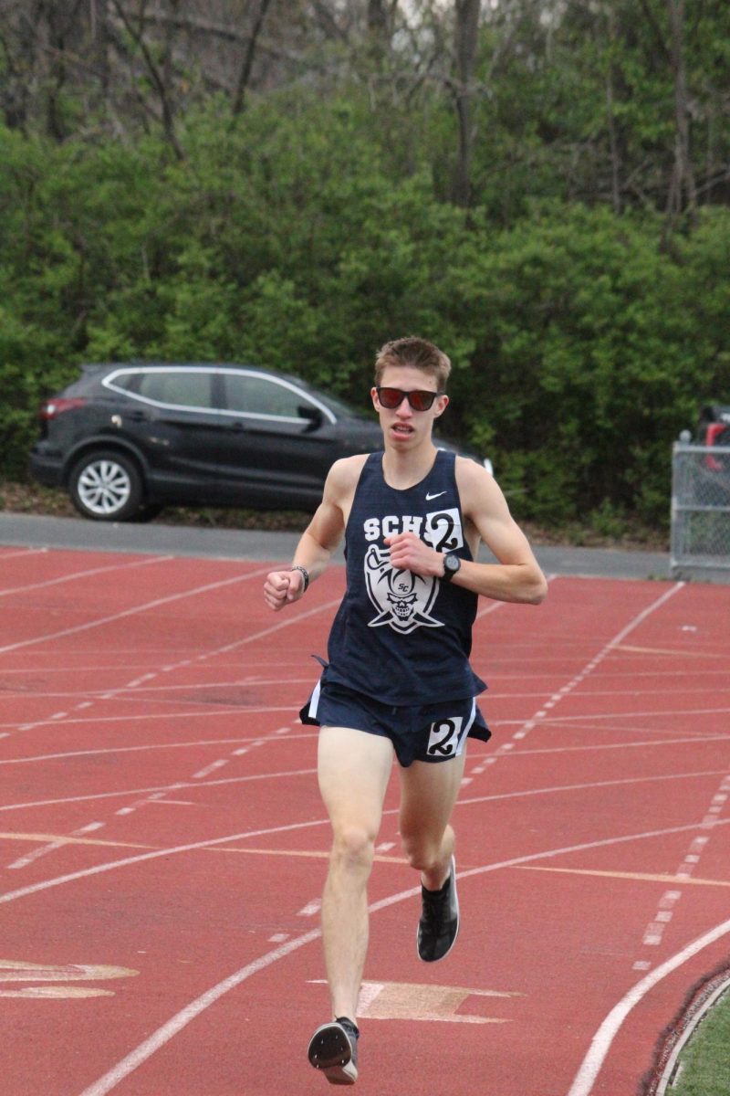 Noah case running his race. 