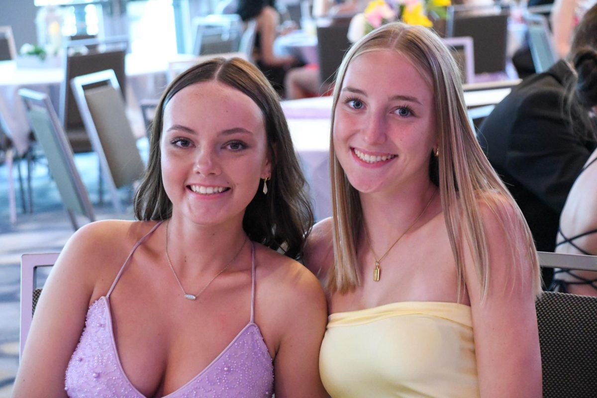 Jordyn Keene and Nora McPherson smiling for a photo.