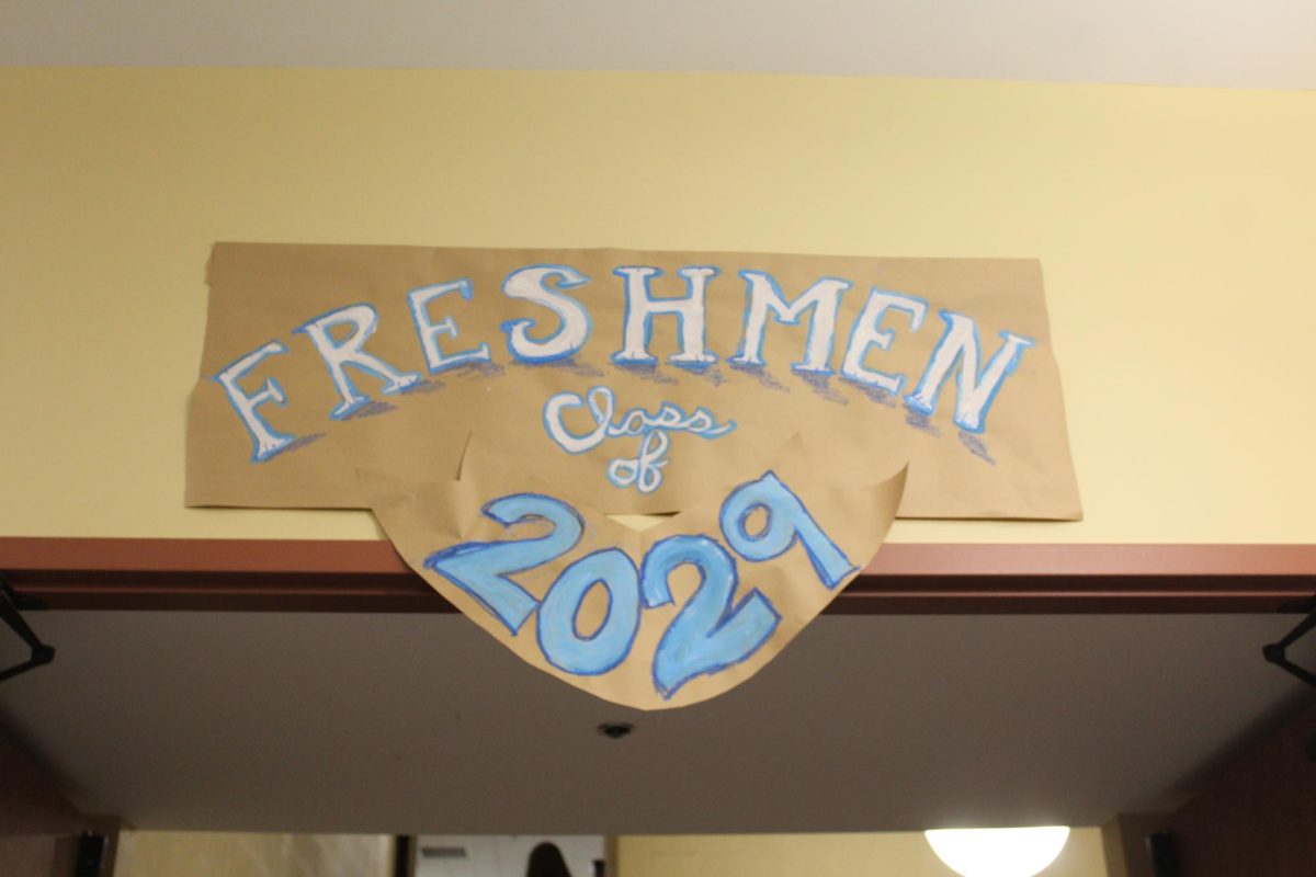 The freshman class have many new impressions of their new school. 