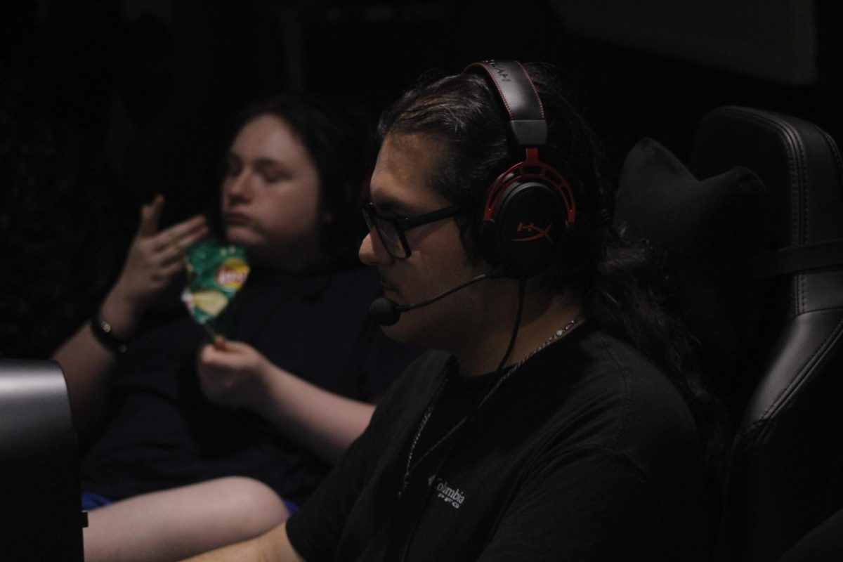 Ramon Navarrete focuses during the Overwatch match.