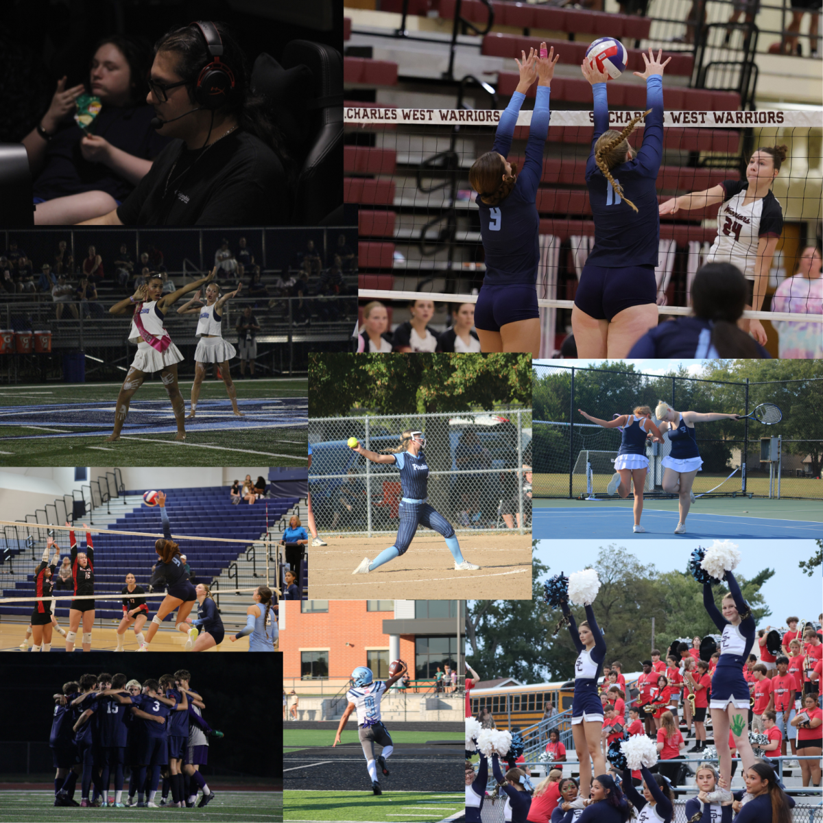 Fall Sports Collage