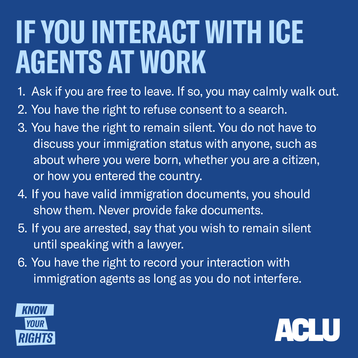 ICE: What To Know