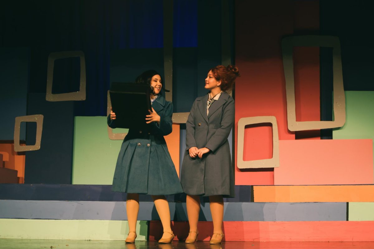 Colleen Ney tells Charlotte Kulma about her new dress.