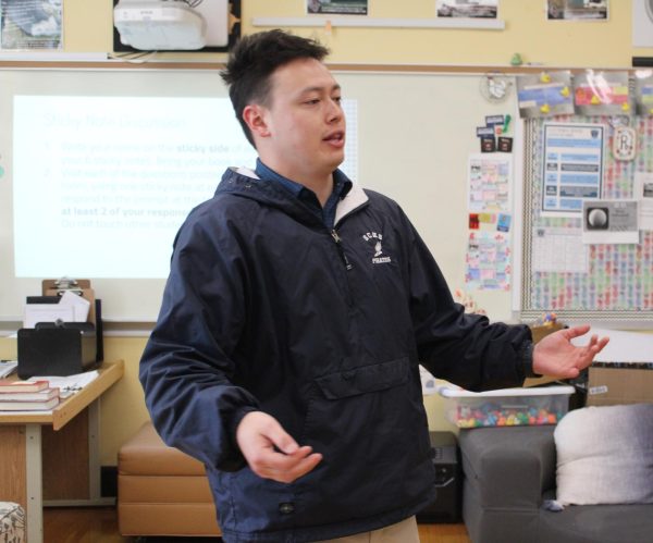 Reid Bayliss teaches the College Composition class.