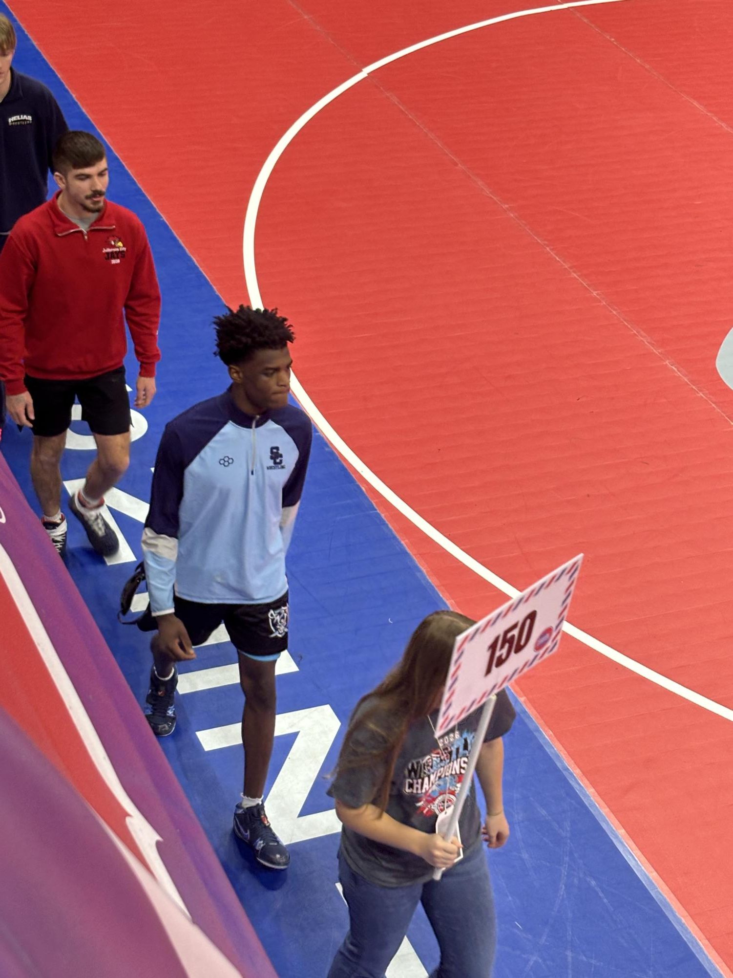 5 Pirates Wrestle at State Championship