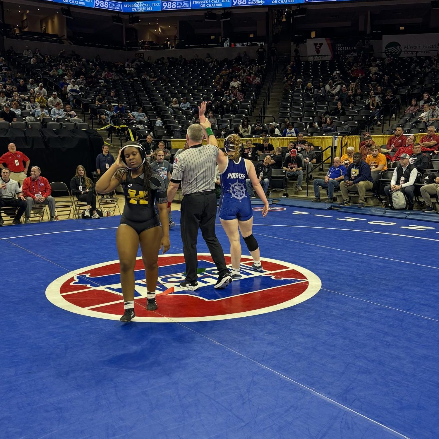 5 Pirates Wrestle at State Championship