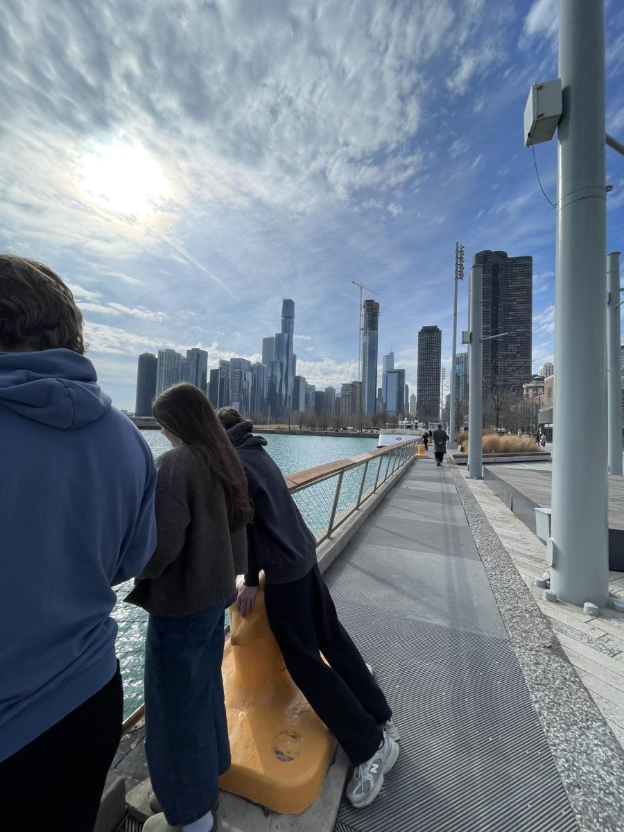 A view of downtown Chicago from the Pier.