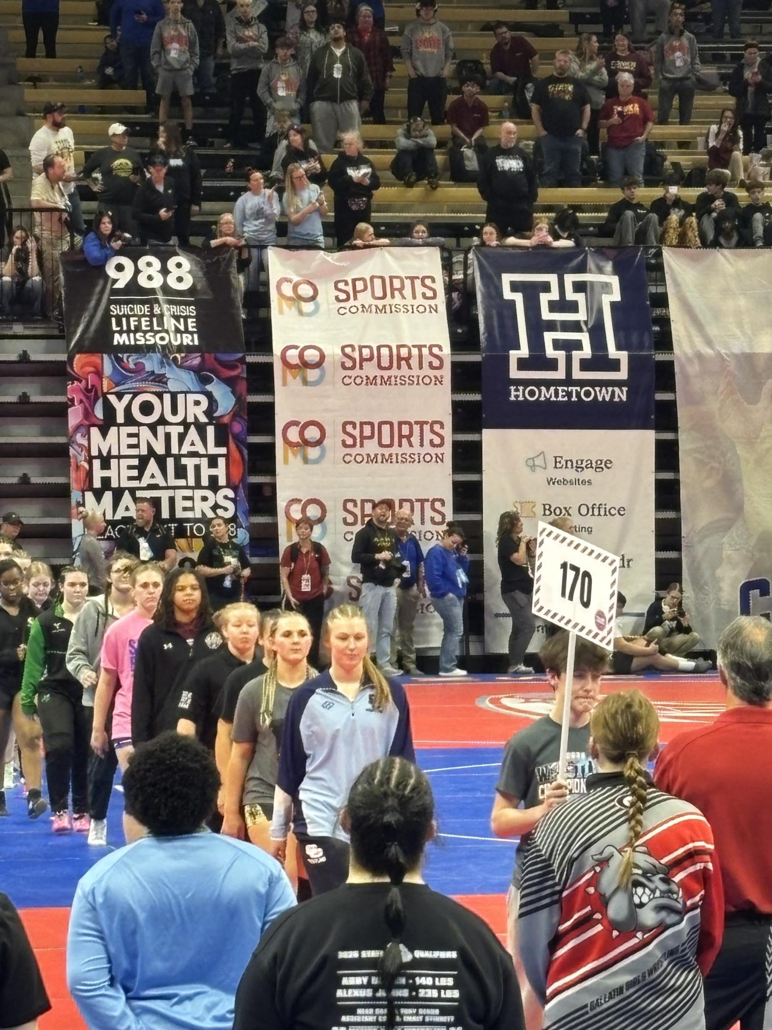 5 Pirates Wrestle at State Championship
