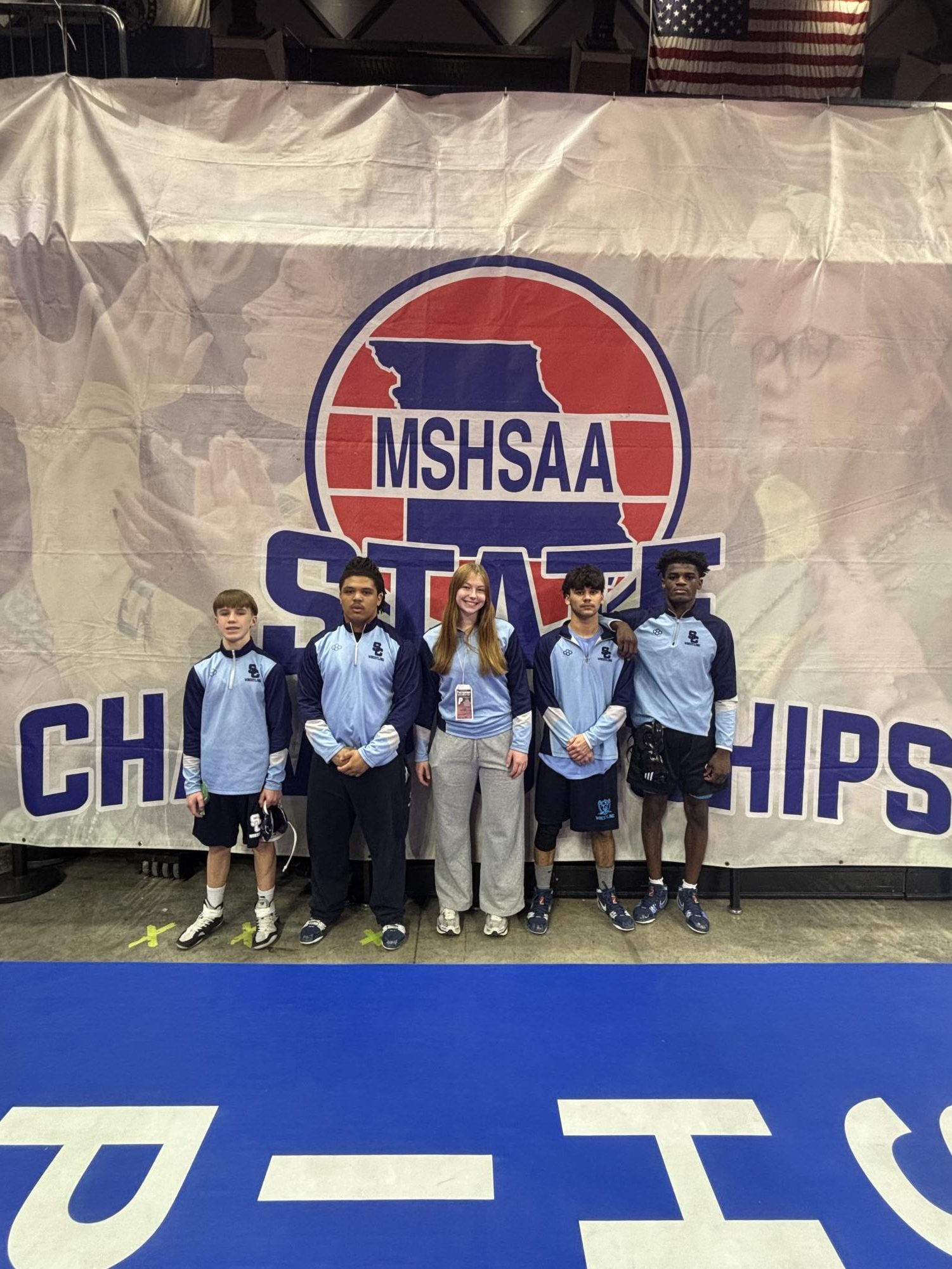 5 Pirates Wrestle at State Championship