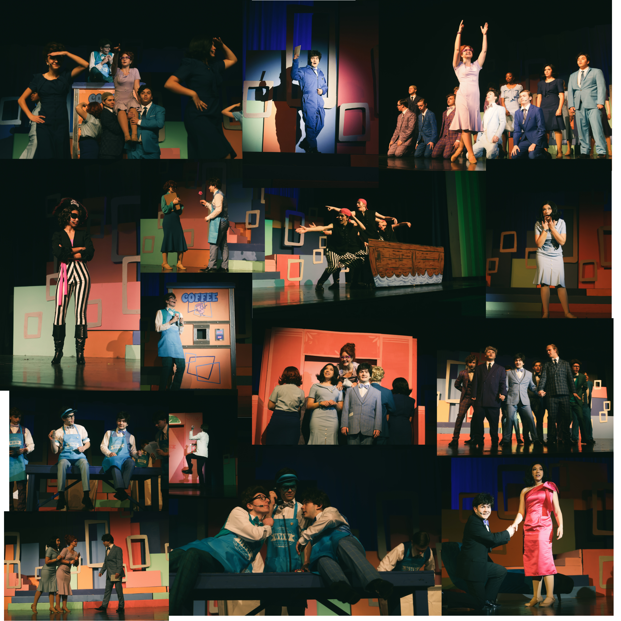 Photo Collage of How to Succeed in Business Without Really Trying.