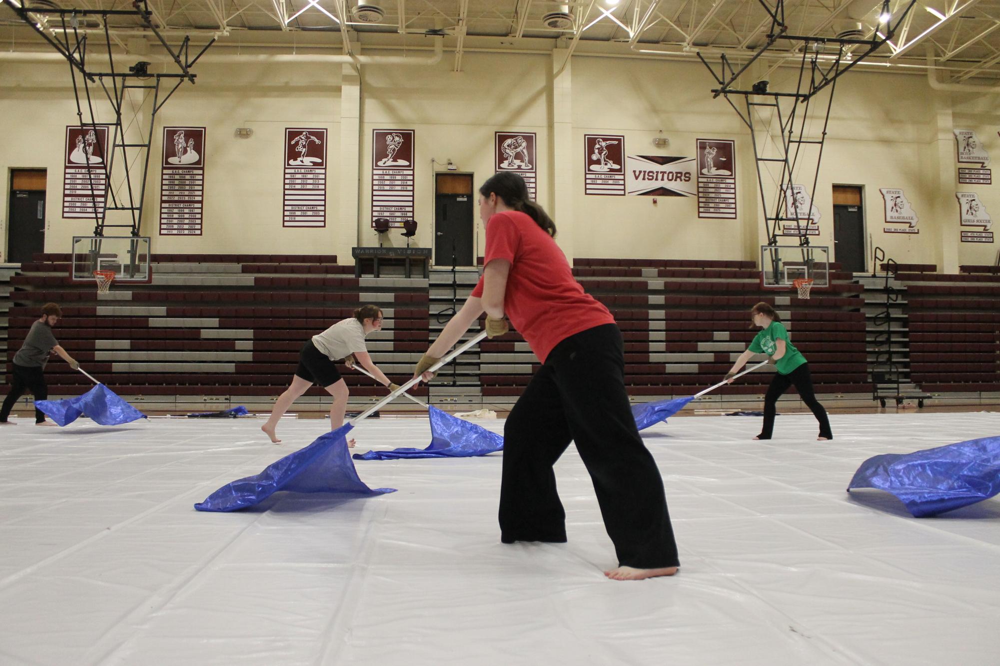 United Winter Guard Wins Silver
