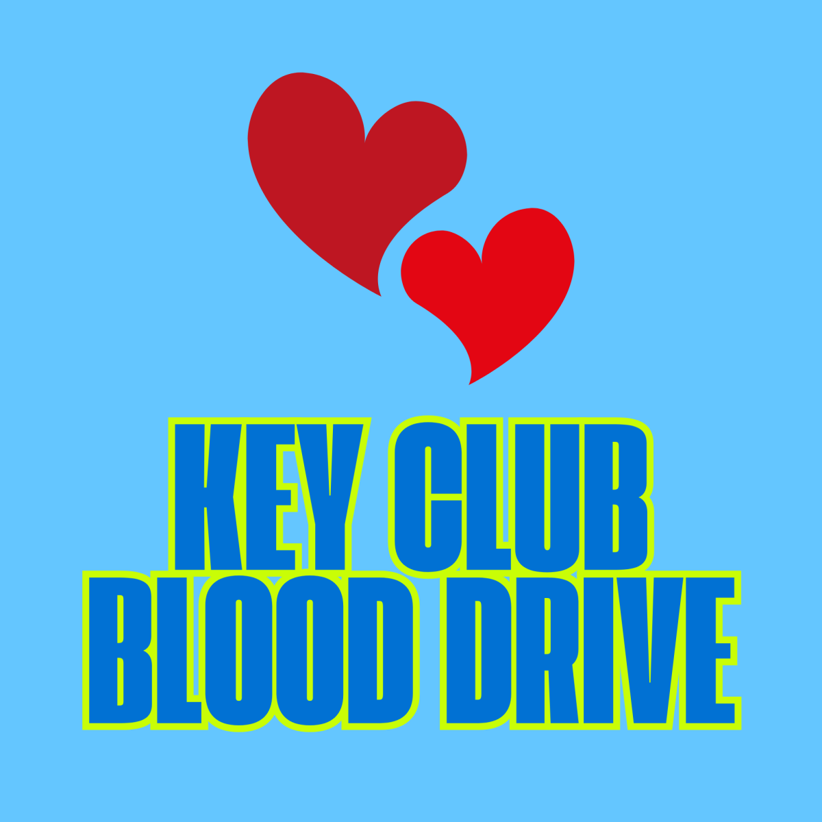 Key Club ran a blood drive on April 3.