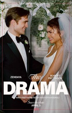 The Drama promotional film release poster (by A24 via Wikipedia)