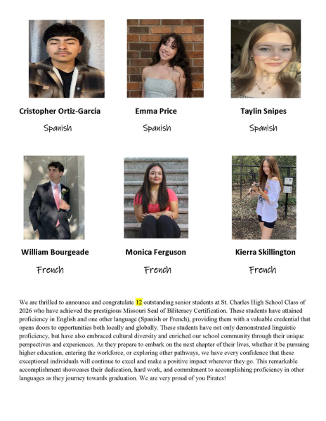 Seal of Biliteracy recipients (Laura Lopez-Reese)